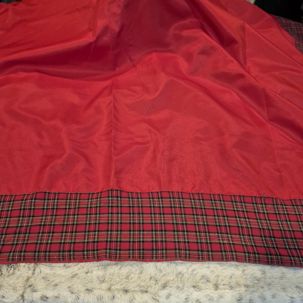 Tartan Tablecloth 66in. × 64in.